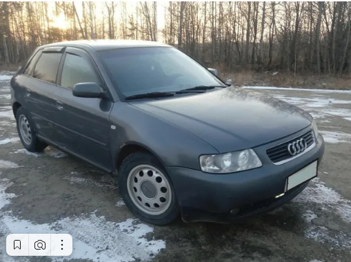 Дефлекторы окон (ветровики) Audi A3 Hb 5d (8L) 1998-2003 (Ауди А3) Кобра Тюнинг