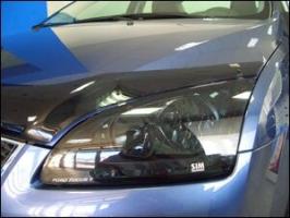 Дефлектор капота (мухобойка) Ford Focus 2 2005-2007 (Форд Фокус) SIM